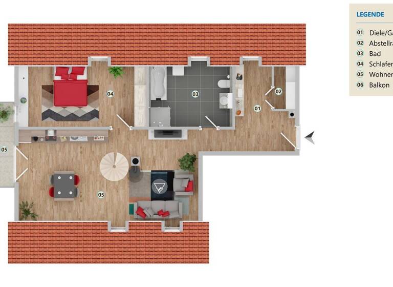 Wohnung zum Kauf 249.000 € 3 Zimmer 89 m² 2. Geschoss Ketschendorf Coburg 96450