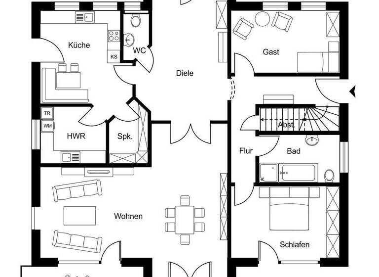Einfamilienhaus zum Kauf 779.000 € 8 Zimmer 260 m² 1.300 m² Grundstück Schwissel / Christiansfelde 23795