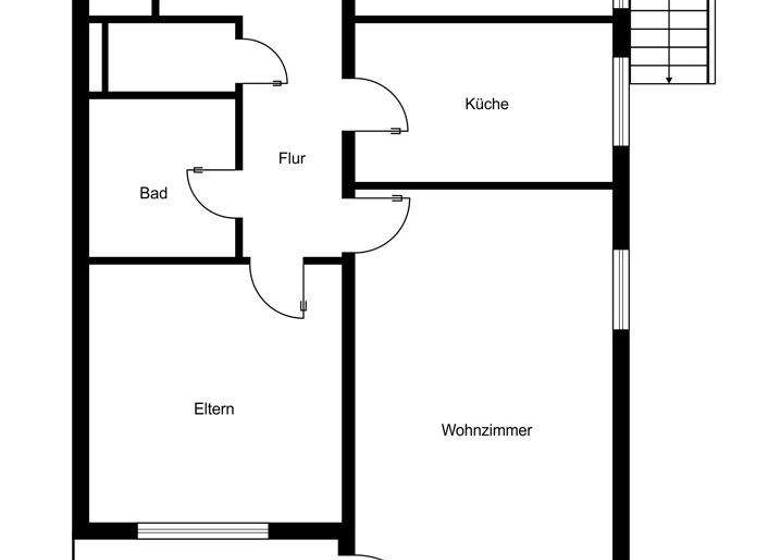 Wohnung zum Kauf 184.000 € 3 Zimmer 82 m² Sulingen 27232