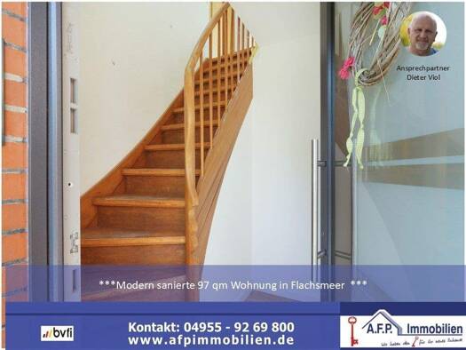 Wohnung zur Miete 850 € 5 Zimmer 97 m² frei ab 01.06.2026 Flachsmeer Westoverledingen 26810