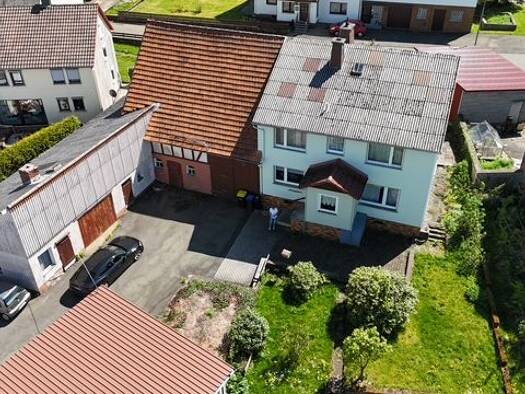 Bauernhaus zum Kauf 124.900 € 7 Zimmer 180 m² 1.119 m² Grundstück Mittelgasse 9 Rebgeshain Ulrichstein 35327