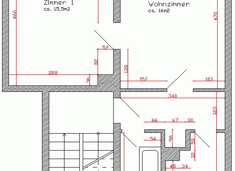 Wohnung zur Miete 340 € 2 Zimmer 48,3 m² 5. Geschoss Rudi-Richter-Straße 14 Süd Dessau-Roßlau 06849