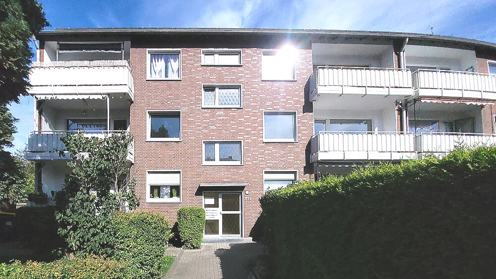 Wohnung zur Miete 541 € 3 Zimmer 70,2 m²<br/>Wohnfläche EG<br/>Geschoss Bahnhofstraße 256 Vierlinden Duisburg 47178