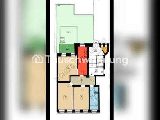 Wohnung zur Miete Tauschwohnung 800 € 3 Zimmer 85 m² Altlindenau Leipzig 04177