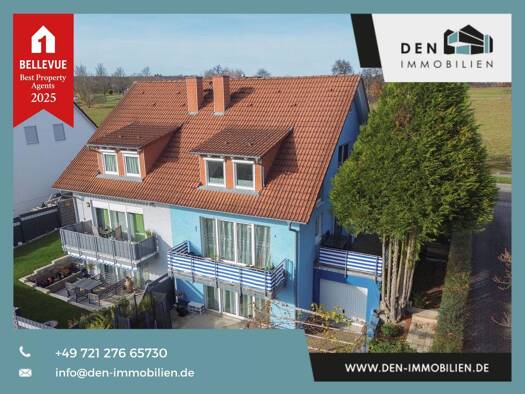 Doppelhaushälfte zum Kauf 568.000 € 5 Zimmer 151,5 m² 268,5 m² Grundstück Schöllbronn Ettlingen 76275