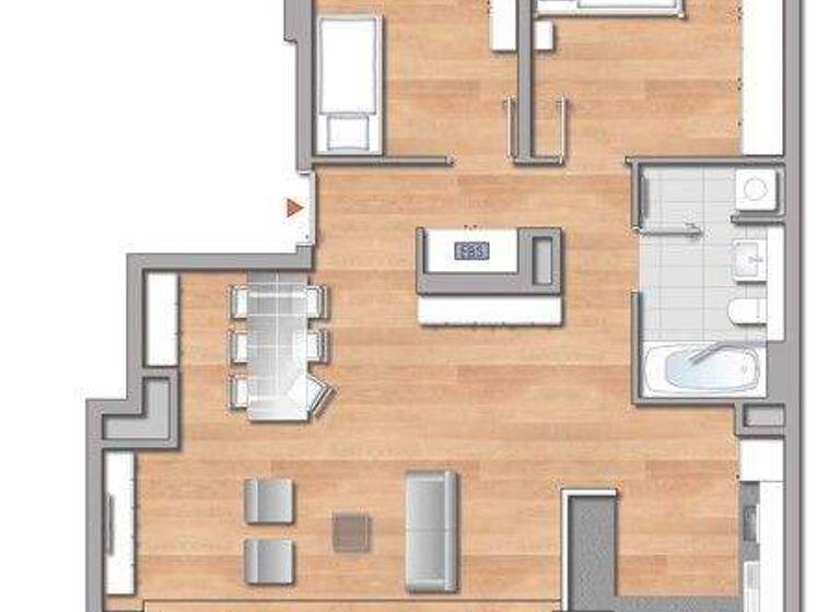Wohnung zur Miete 1.369 € 3 Zimmer 91,6 m² 4. Geschoss frei ab 08.03.2026 Hörder-Bach-Allee 13 Hörde Dortmund 44263