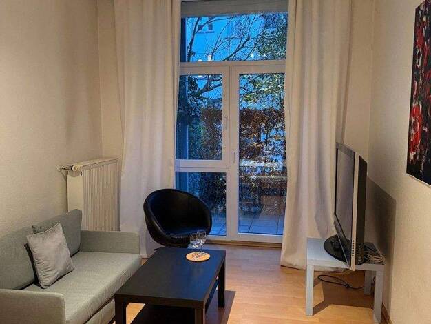Wohnung zur Miete 1.250 € 1 Zimmer 45 m² EG Westend-Süd Frankfurt am Main 60323
