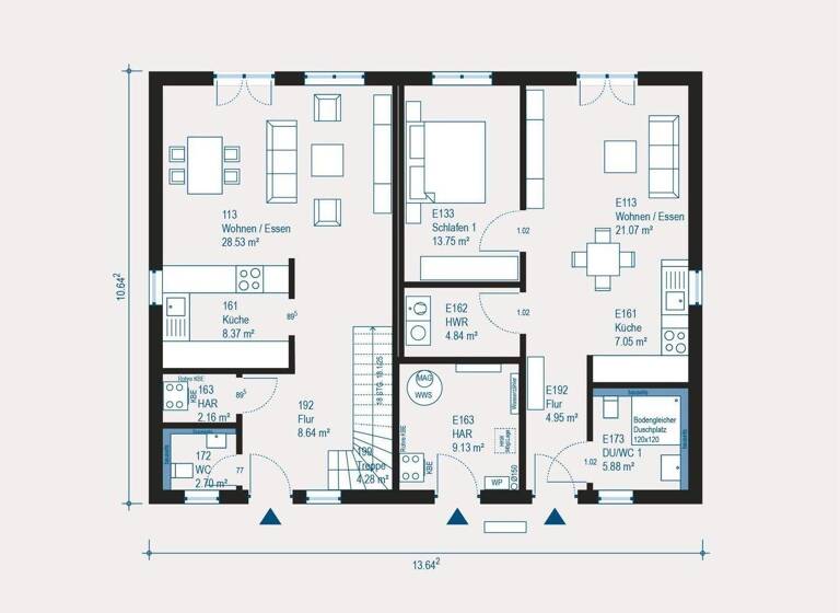 Mehrfamilienhaus zum Kauf provisionsfrei 960.700 € 7 Zimmer 238,8 m² 480 m² Grundstück Darmstadt 64295