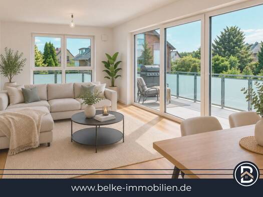Wohnung zur Miete - Erstbezug 1.250 € 3 Zimmer 85 m² frei ab sofort Lüstringen Osnabrück 49086