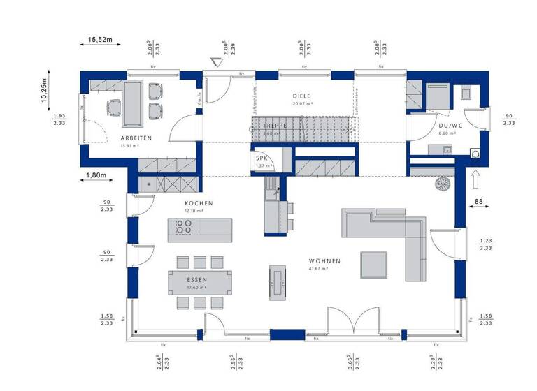 Haus zum Kauf 974.184 € 4 Zimmer 165 m² 732 m² Grundstück Innenstadt Aschaffenburg 63739