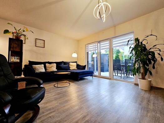 Terrassenwohnung zum Kauf provisionsfrei 409.000 € 3 Zimmer 86 m² Geschoss EG/3 Erdinger Straße 29 Taufkirchen, Vils Taufkirchen 84416