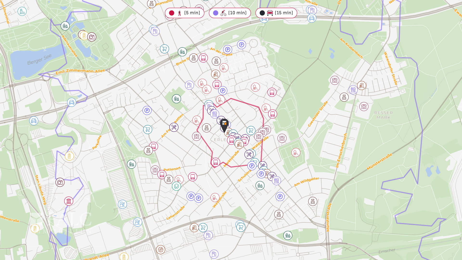 Wohn- und Geschäftshaus zum Kauf als Kapitalanlage geeignet 549.999 € 6 Zimmer 591 m²<br/>Fläche 672 m²<br/>Grundstück Erle Gelsenkirchen 45891