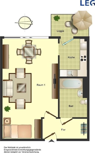 Wohnung zur Miete nur mit Wohnberechtigungsschein 188,27 € 2 Zimmer 42,1 m² 1. Geschoss frei ab 07.10.2024 Maximilianstraße 6 Statistischer Bezirk 22 Hamm 59071