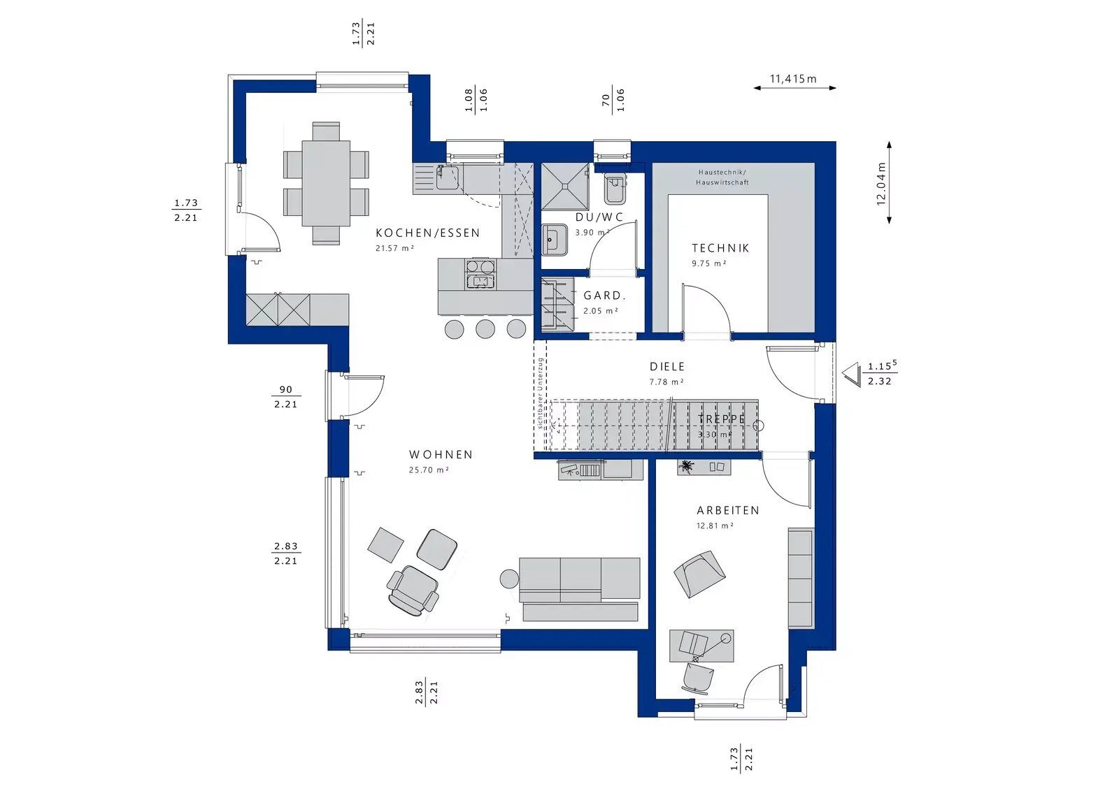 Einfamilienhaus zum Kauf 622.966 € 5 Zimmer 145 m²<br/>Wohnfläche 370 m²<br/>Grundstück Erzhausen 64390