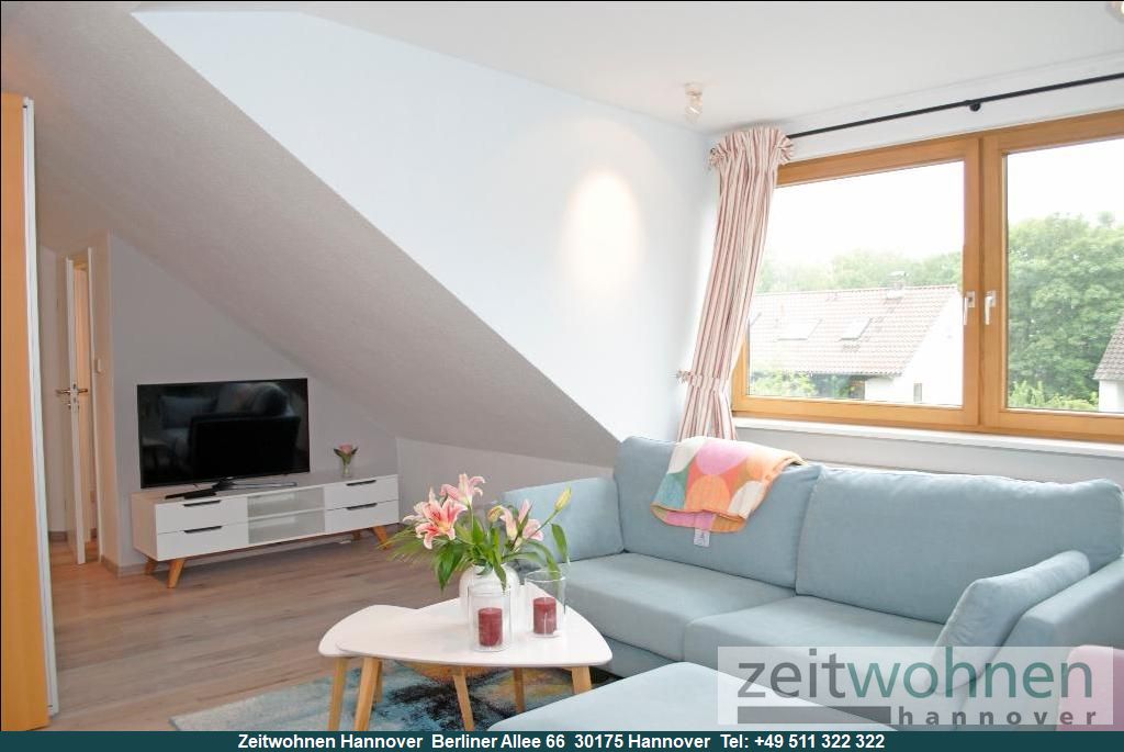 Wohnung zur Miete Wohnen auf Zeit 1.100 € 2 Zimmer 53 m²<br/>Wohnfläche ab sofort<br/>Verfügbarkeit Zoo Hannover 30175