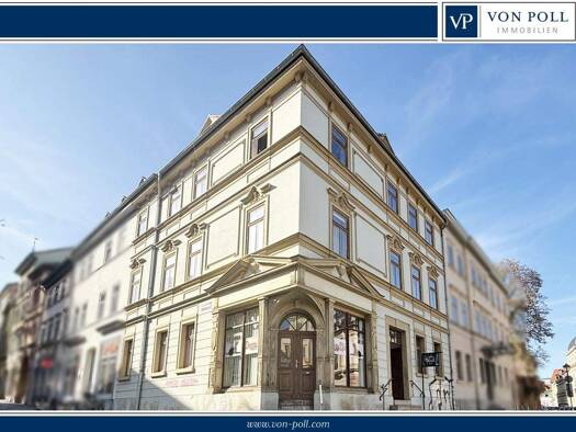 Wohn- und Geschäftshaus zum Kauf als Kapitalanlage geeignet 495.000 € 255 m² 132 m² Grundstück Altstadt Weimar 99423