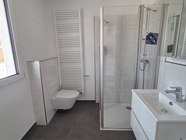 Wohnung zur Miete - Erstbezug 715 € 2,5 Zimmer 45 m² EG frei ab sofort Mittelhembacher Weg Rednitzhembach Rednitzhembach 91126