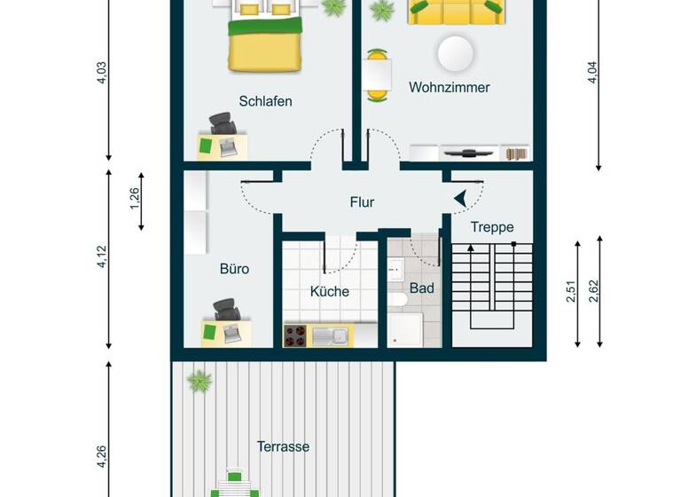 Wohnung zur Miete 770 € 3 Zimmer 57 m² Ranzel Niederkassel / Ranzel 53859