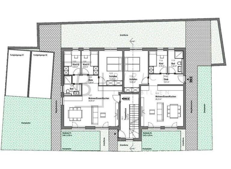 Mehrfamilienhaus zum Kauf 1.255.000 € 18 Zimmer 364 m² 435 m² Grundstück Krumbach 86381