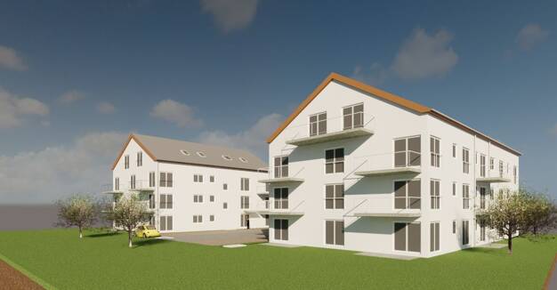 Wohnung zum Kauf - Neubau 243.216 € 2 Zimmer 45 m² Nördlingen Nördlingen 86720