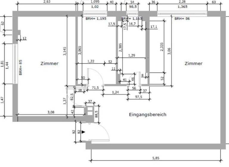 Wohnung zum Kauf 199.900 € 2 Zimmer 48,4 m² 6 Geschosse frei ab sofort Johann-Sigismund-Straße 9 Halensee Berlin 10711