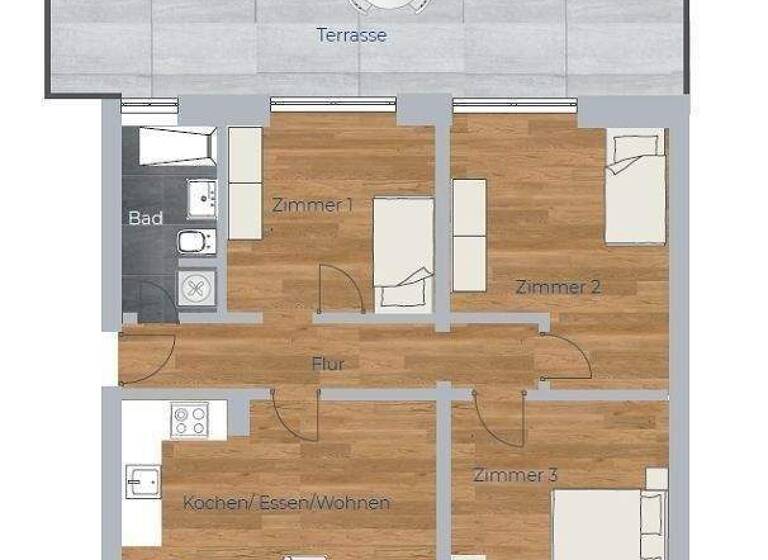 Wohnung zum Kauf provisionsfrei 599.000 € 4 Zimmer 120,8 m² EG frei ab sofort Bad Krozingen 79189