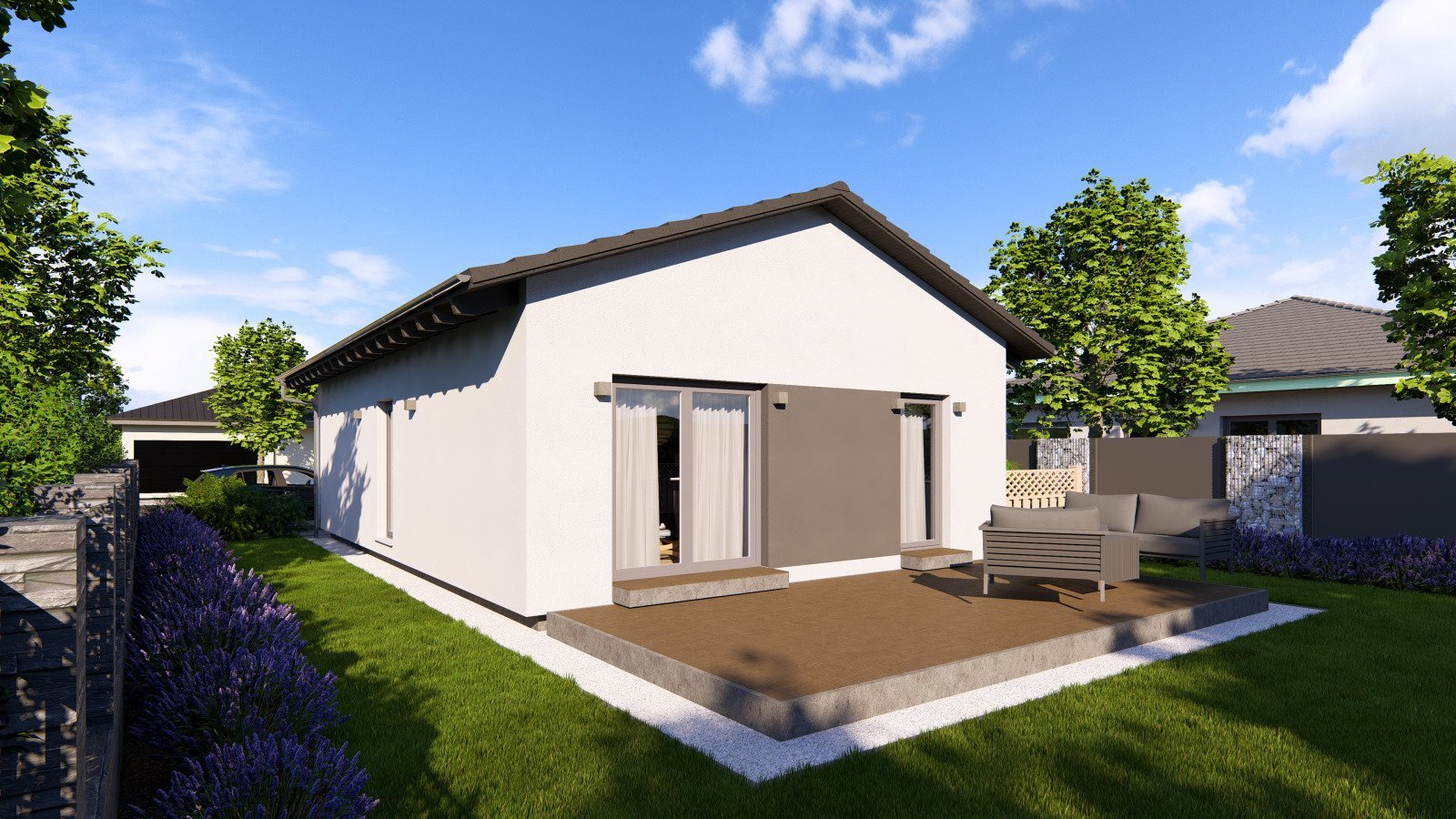 Bungalow zum Kauf 320.949 € 2 Zimmer 66,9 m²<br/>Wohnfläche 300 m²<br/>Grundstück Erlachskirchen Erlachskirchen 91469