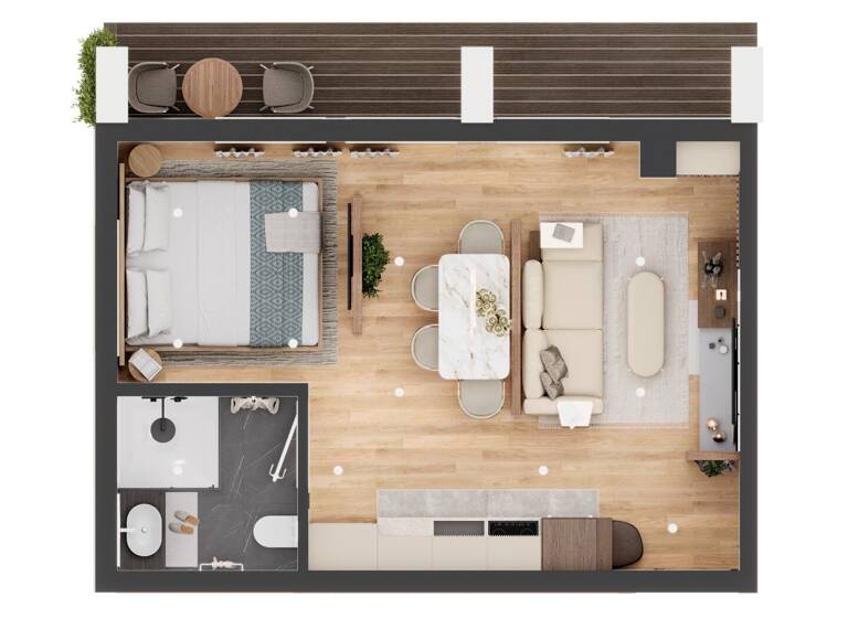 Sonstiges zum Kauf - Erstbezug als Kapitalanlage geeignet 84.900 € 1,5 Zimmer 42,3 m² Banja Koviljaca 263911