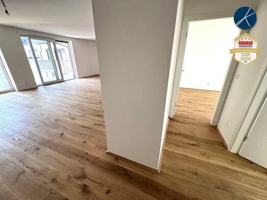 Terrassenwohnung zum Kauf - Erstbezug 619.000 € 4 Zimmer 102,7 m² 5. Geschoss Wien 1100