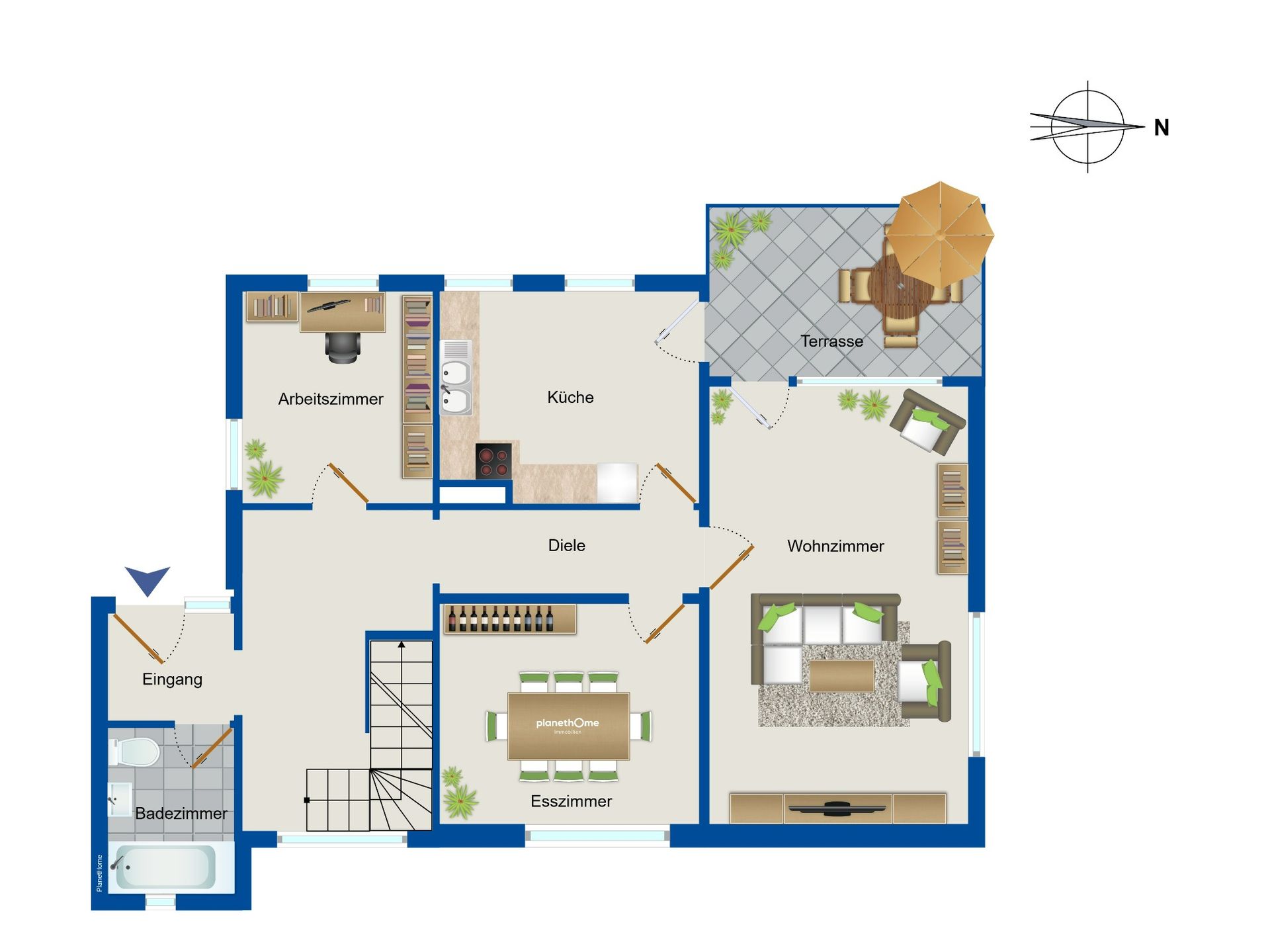 Einfamilienhaus zum Kauf 315.000 € 6 Zimmer 156,1 m²<br/>Wohnfläche 785 m²<br/>Grundstück Haundorf Haundorf 91729