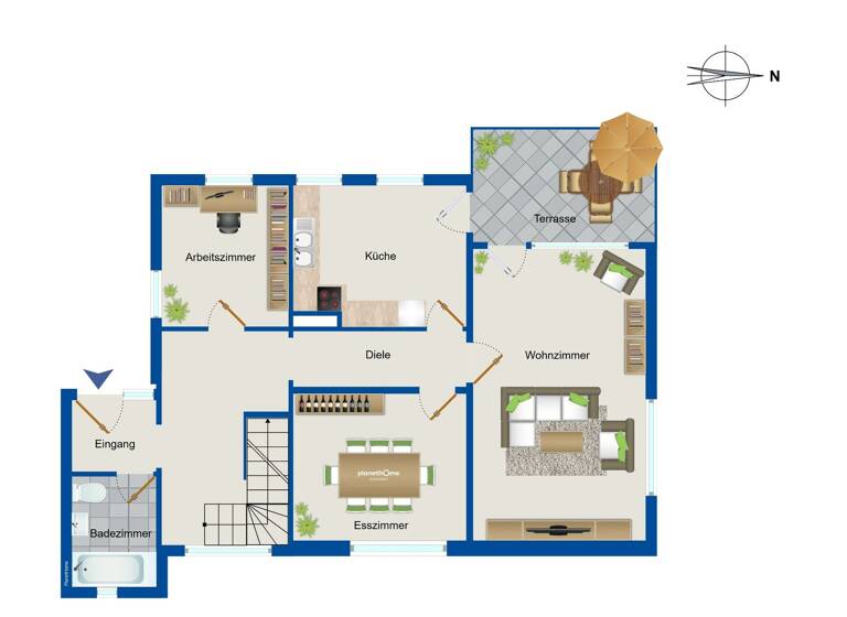 Einfamilienhaus zum Kauf 285.000 € 6 Zimmer 156,1 m²<br/>Wohnfläche 785 m²<br/>Grundstück Haundorf Haundorf 91729