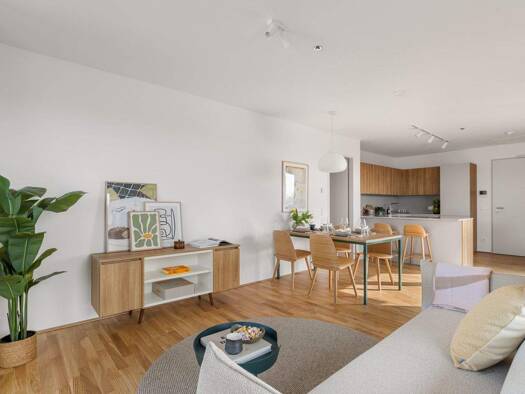 Wohnung zur Miete - Erstbezug 1.557 € 2 Zimmer 53,3 m² 11. Geschoss frei ab sofort Dresdner Straße Wien 1200