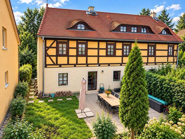 Doppelhaushälfte zum Kauf provisionsfrei 485.000 € 4,5 Zimmer 176,3 m² 119,4 m² Grundstück Cossebaude Dresden 01156