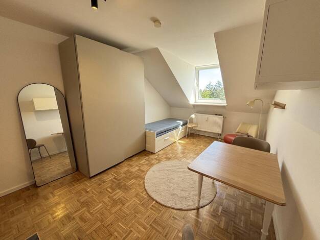 Studio zur Miete 900 € 1 Zimmer 22 m² 5. Geschoss frei ab 01.08.2026 Schwabing-Freimann München 80804