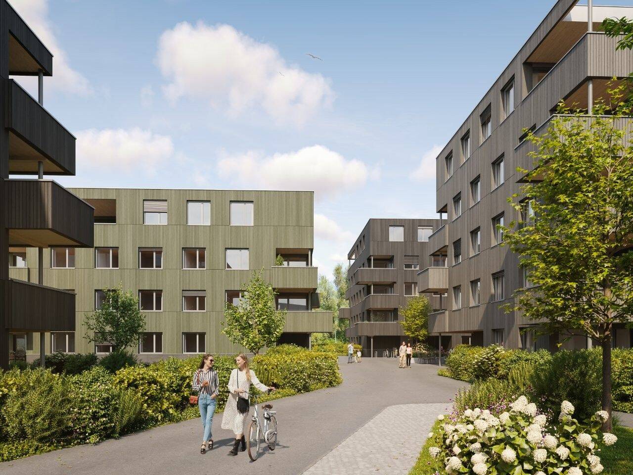 Terrassenwohnung zum Kauf - Erstbezug - Widok 4