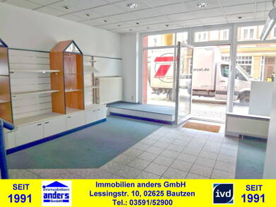 Laden zur Miete 600 € 90,5 m² Verkaufsfläche Bautzen Bautzen 02625