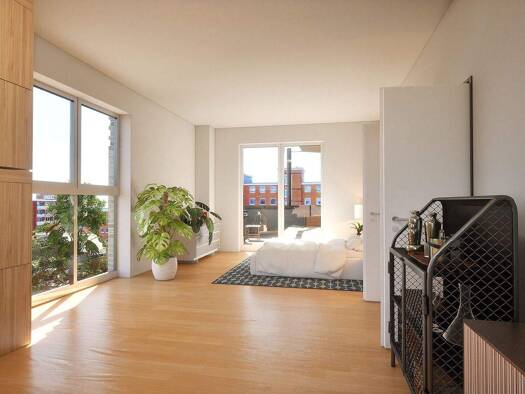 Wohnung zur Miete - Erstbezug 1.318 € 3 Zimmer 82,4 m² 3. Geschoss Brahmsallee 29a Winsen 21423