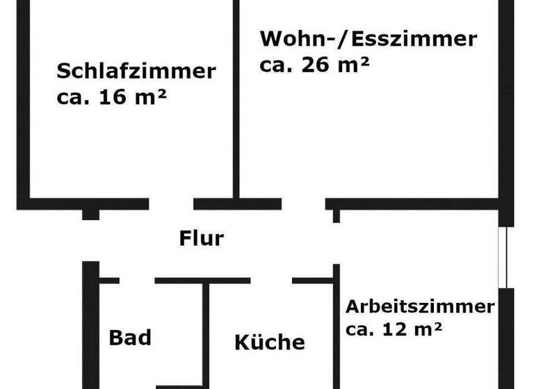 Wohnung zur Miete 800 € 3 Zimmer 75 m² 1. Geschoss frei ab sofort Dohrener Weg 3 Todtglüsingen Tostedt 21255