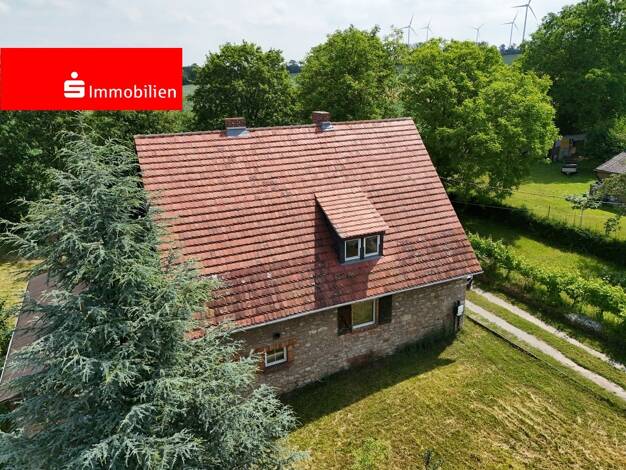 Einfamilienhaus zum Kauf 98.000 € 7 Zimmer 126 m² 1.854 m² Grundstück frei ab sofort Escherode Niedertrebra 99518