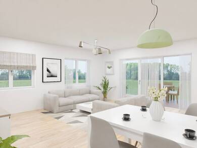 Wohnung zum Kauf - Erstbezug provisionsfrei 223.500 € 2 Zimmer 60,7 m² EG Niederlosheim Losheim am See 66679