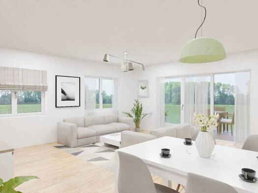 Wohnung zum Kauf - Erstbezug provisionsfrei 223.500 € 2 Zimmer 60,7 m² EG Niederlosheim Losheim am See 66679