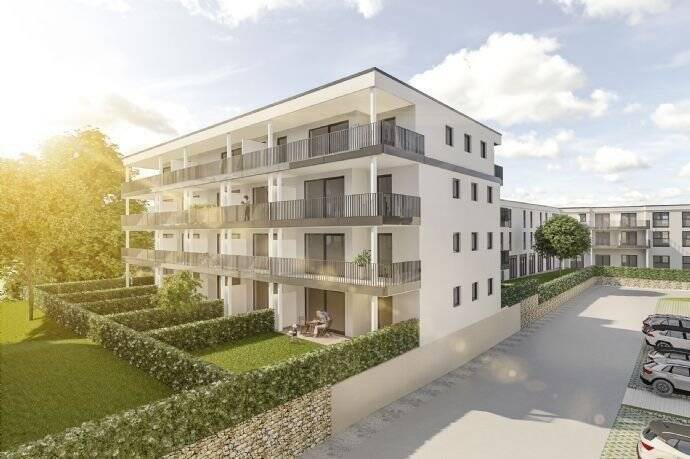 Neubau-Mietwohnungen in 93133 Burglengenfeld "Spitalgärten", teilmöbliert mit Südwest-Terrasse und privatem Garten – Dr.-Kurt-Schumacher-Straße 13a, 93133 Burglengenfeld – Vorschaubild 7