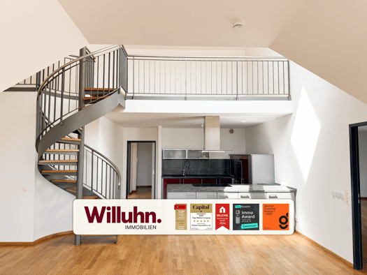 Maisonette zur Miete 1.836 € 3 Zimmer 155,6 m² 6. Geschoss Zentrum Mitte 04109