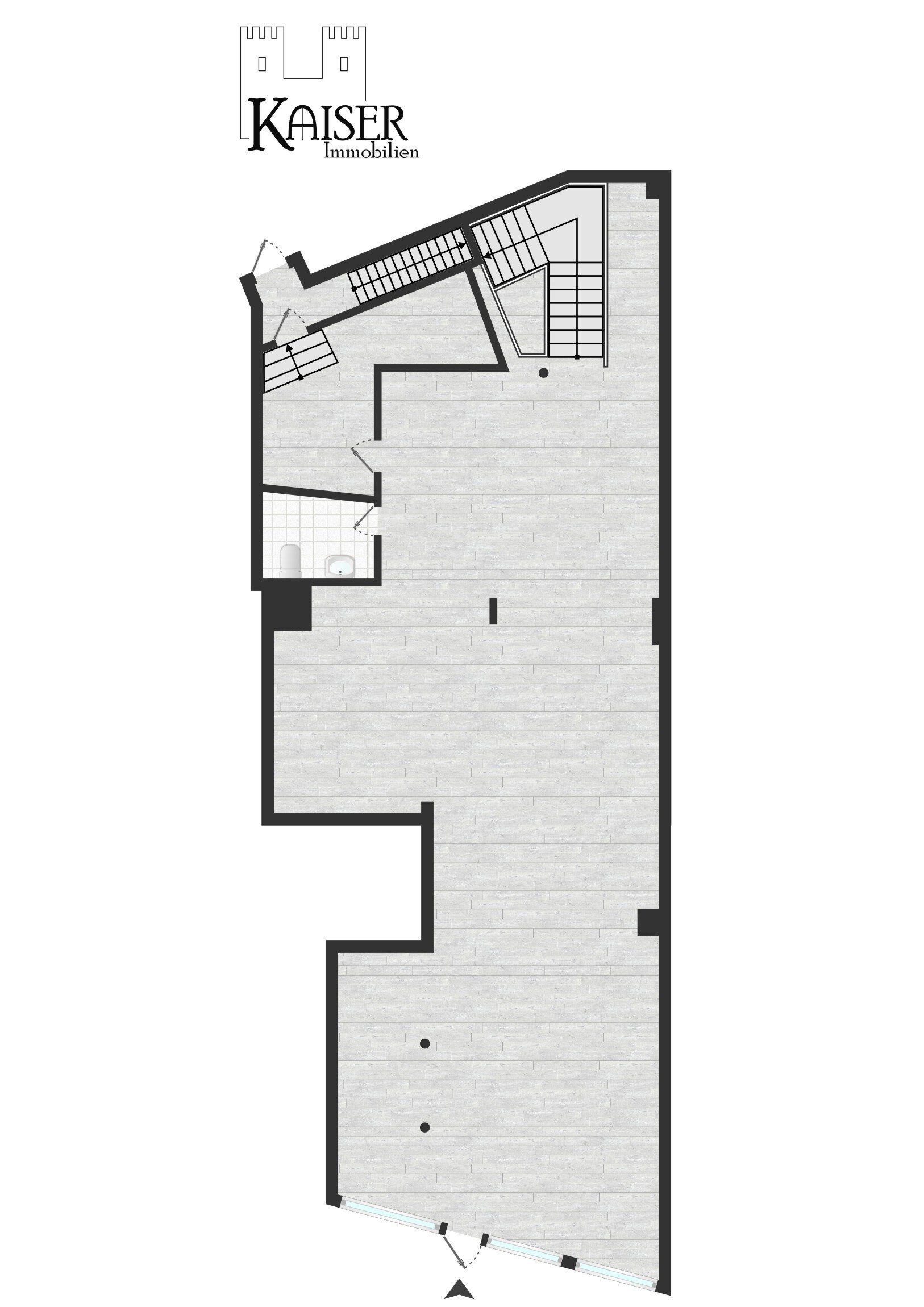 Laden zur Miete 4.000 € 5 Zimmer 232 m²<br/>Verkaufsfläche Basler Straße 153 Mitte Lörrach 79539