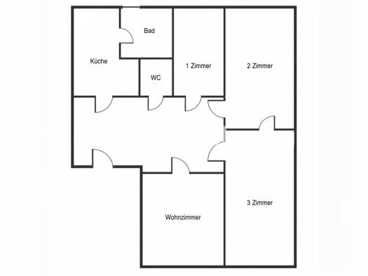 Wohnung zur Miete Tauschwohnung 695 € 4 Zimmer 85 m² St. Gertrud St. Gertrud 23564