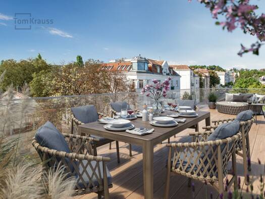 Penthouse zum Kauf - Neubau 2.593.800 € 4 Zimmer 161,6 m² 3. Geschoss Wien 1190