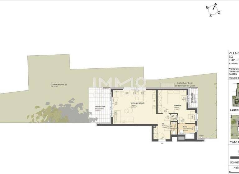 Wohnung zum Kauf - Erstbezug 398.000 € 2 Zimmer 63,6 m² Krems an der Donau 3500