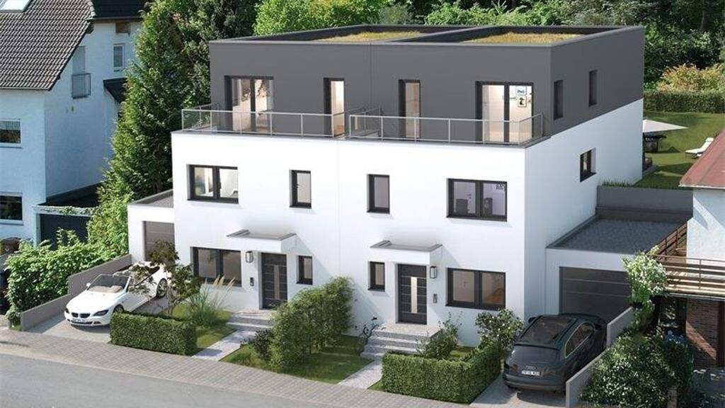 Doppelhaushälfte zum Kauf - Erstbezug 1.050.000 € 6 Zimmer 184 m² 417 m² Grundstück Fischbach Kelkheim 65779