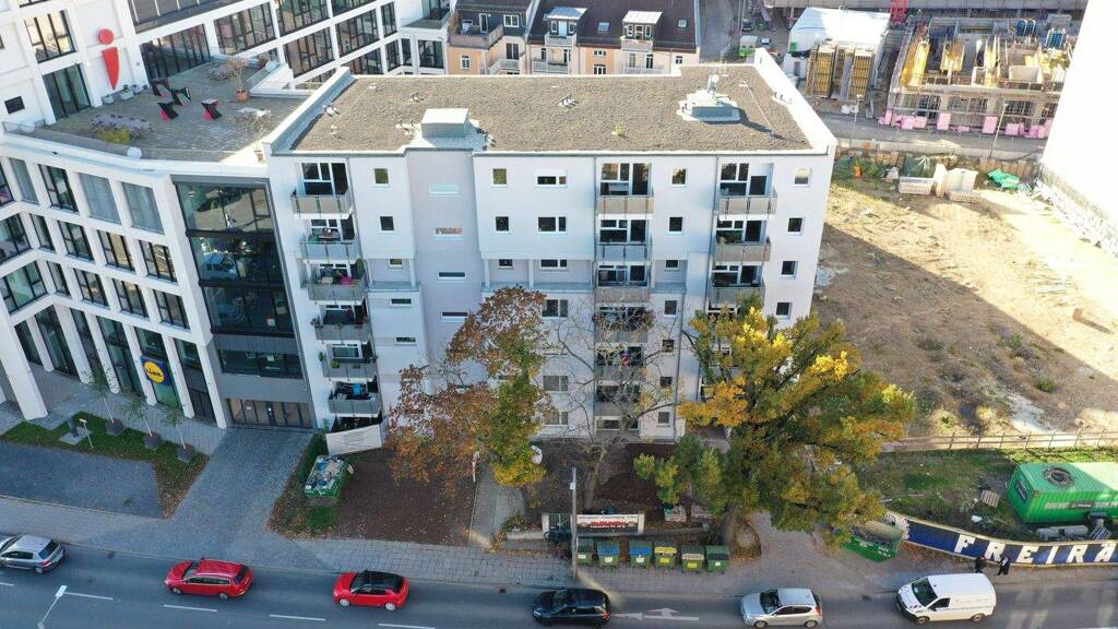 Wohnung zur Miete 1.117 € 2 Zimmer 79,8 m² 1. Geschoss frei ab sofort Zentrum Jena 07743