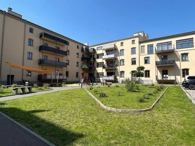 Wohnung zur Miete 797 € 3 Zimmer 79,3 m² EG frei ab sofort Merseburger Straße 96 Lutherplatz Halle (Saale) 06110